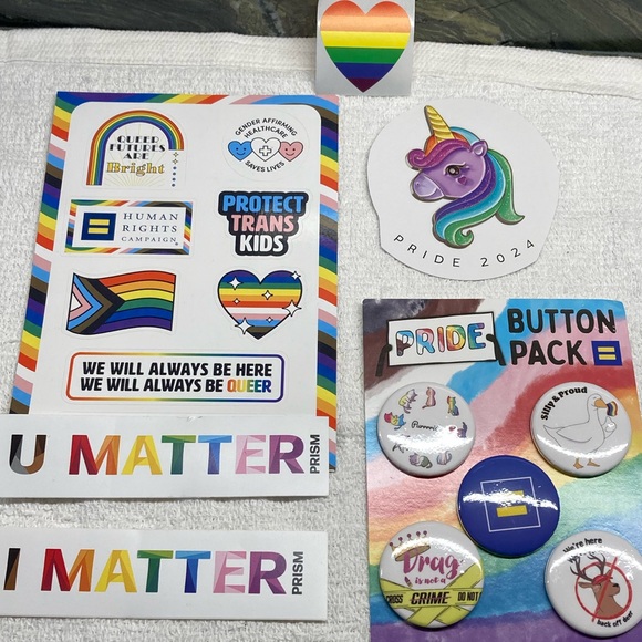 Rainbow Ball Cap 
Denim Equality Gift Set New. - Picture 13 of 16